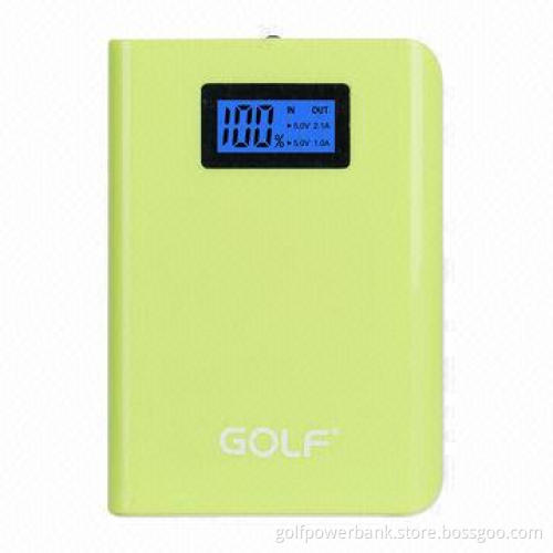 Dual-USB Power Bank with 8,000mAh High-capacity, LCD Digital Display